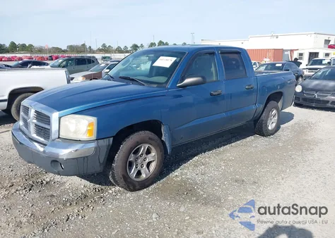 2005 Dodge Dakota Slt z USA, uszkodzony, nr VIN 1D7HE48K95S287373